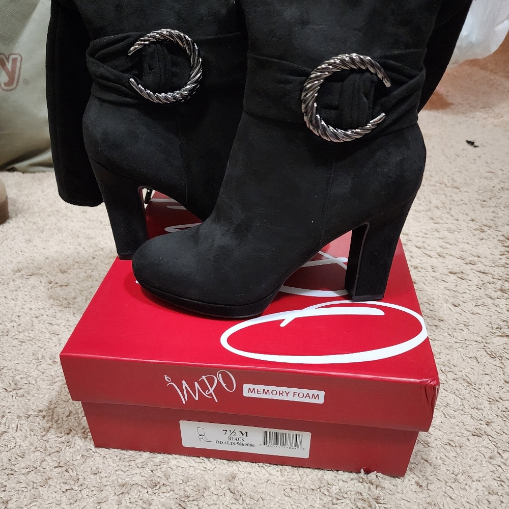 Long womens boots.